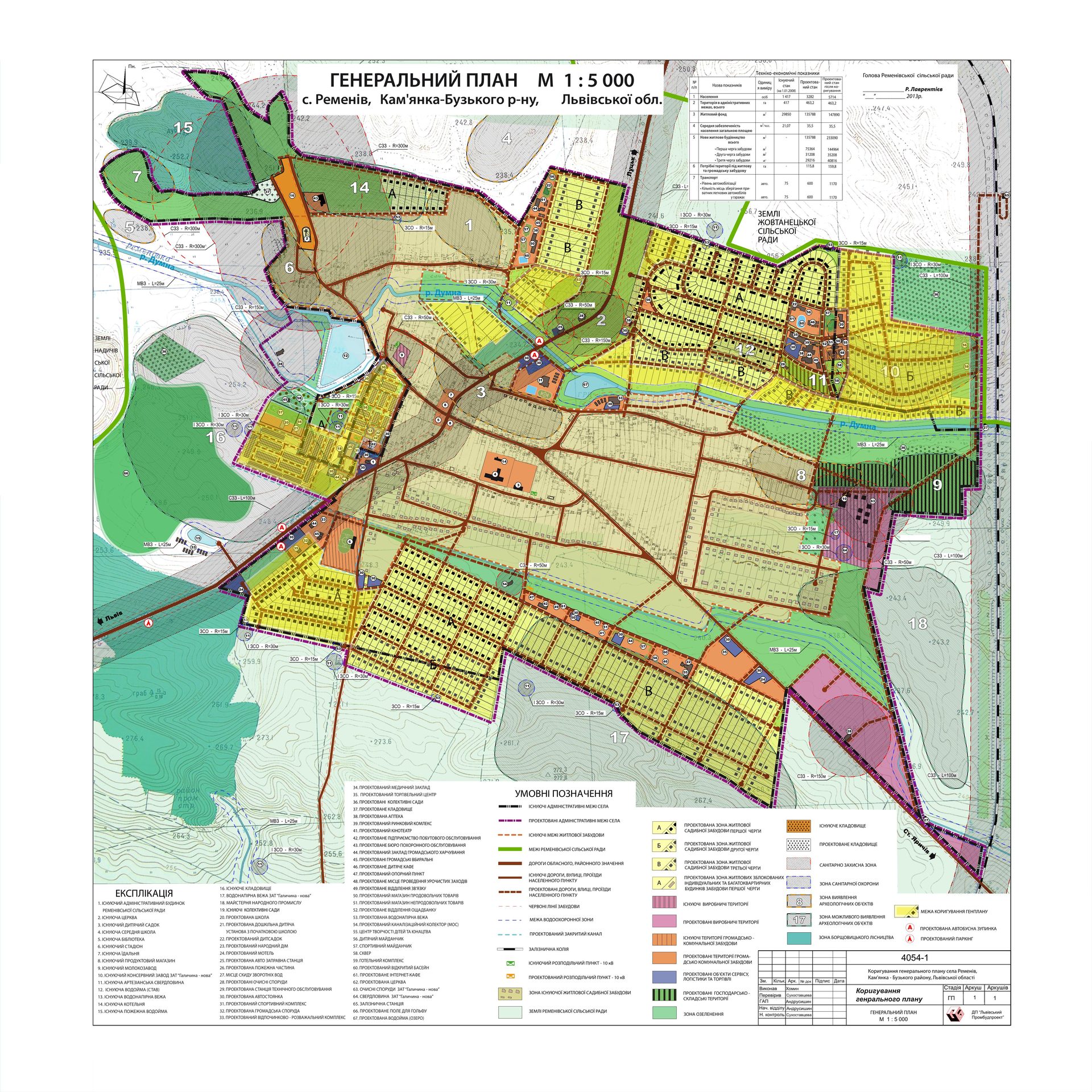 Генеральний план котеджного ЖК Континент — розташування будинків